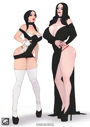 Morticia Addams Hentai Pics Luscious Hentai Manga Porn