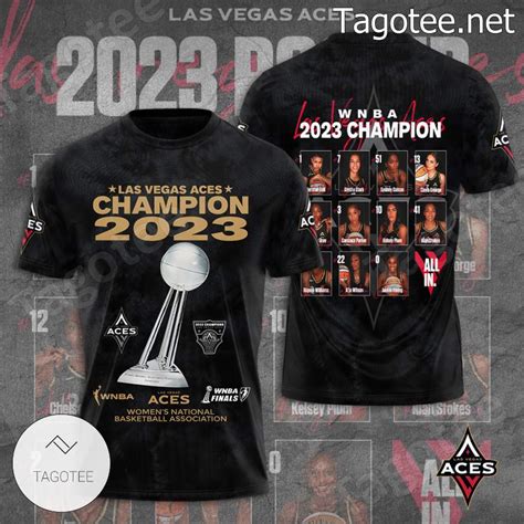 Las Vegas Aces Champion 2023 Wnba Champion Tee Hooded Sweatshirt Tagotee