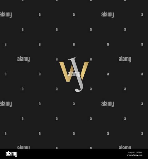 Alphabet Initials Logo JW WJ J And W Stock Vector Image Art Alamy