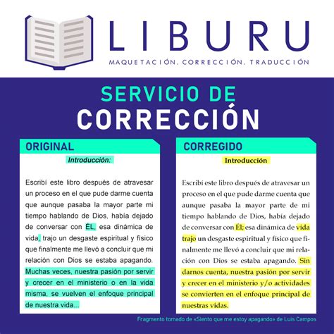 Corrección ortotipográfica y de estilo para tu libro Somos los mejores