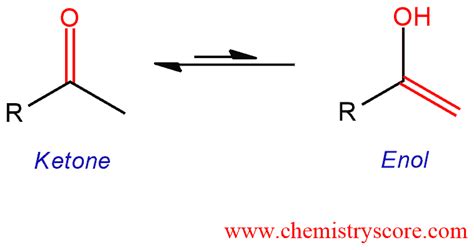 Keto Enol Tautomerism Chemistryscore