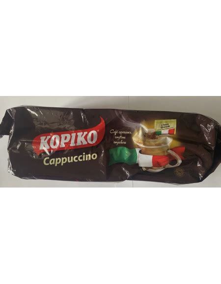 Kopiko Cappuccino Instant Coffee Mix 30 sachets x 25g - CRZ Store