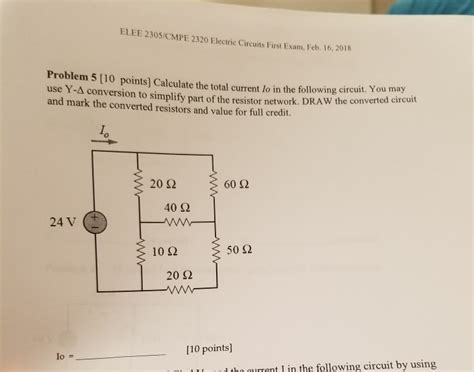 Solved 0. Th,2018 Problem 3 In the following circuit, find | Chegg.com