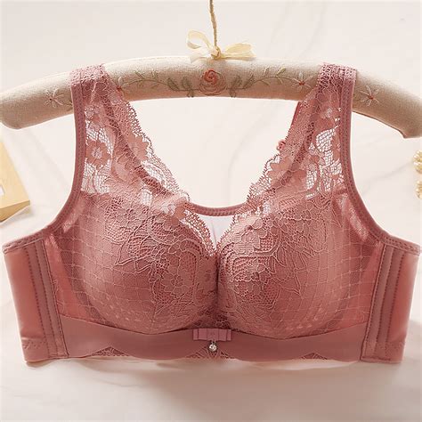 Summer Savings Clearance Tagold Womens Plus Size Bra Womens Solid Lace Lingerie Bras Plus