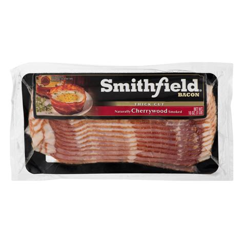 Save On Smithfield Bacon Cherrywood Smoked Thick Cut Order Online Delivery Food Lion