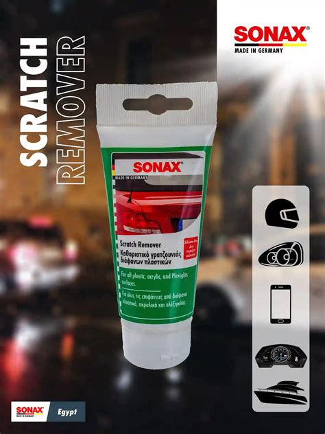 Sonax Polish Wax Color Nanopro Colour Black Ml