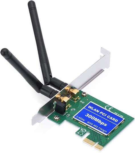 Eluteng Pcie Wifi Card Mbps Ghz Dual Antenna Pci E Wireless