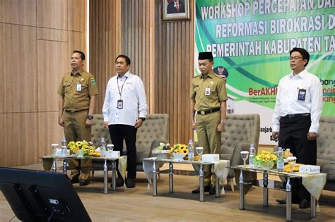 Pemkab Tanbu Gelar Workshop Percepatan Dan Penguatan Reformasi