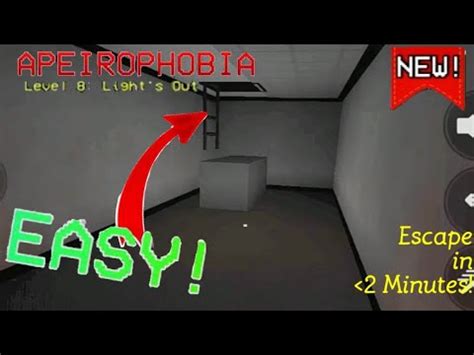 How To Escape Level Lights Out In Apeirophobia Roblox Latest