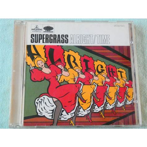 Supergrass - Alright/Time (CD Single, 1995) 724388227728 on eBid United ...