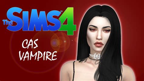 The Sims 4 Create A Sim Vampire Youtube