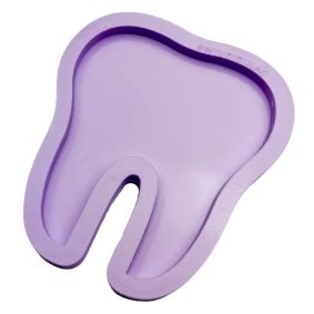 Molde De Silicone Para Resina Dente Cavidade Cm Est Dio