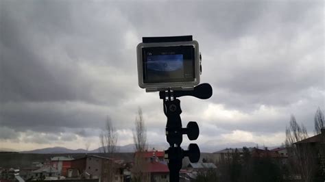 Time Lapse Film aralıklı çekim Gökyüzü Kış Güneşi Eken h9r