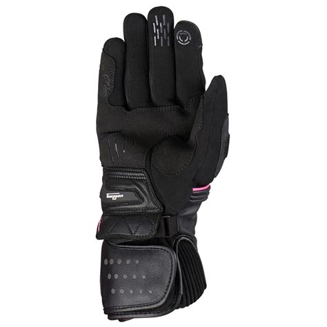 Gants Moto Racing Lady Dirt Road Furygan Noir Rose Motoshopping