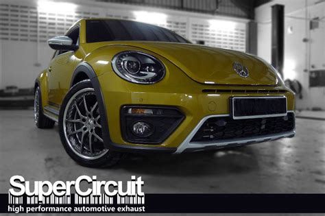 Supercircuit Exhaust Pro Shop Volkswagen Beetle Dune Twin Exhaust Custom