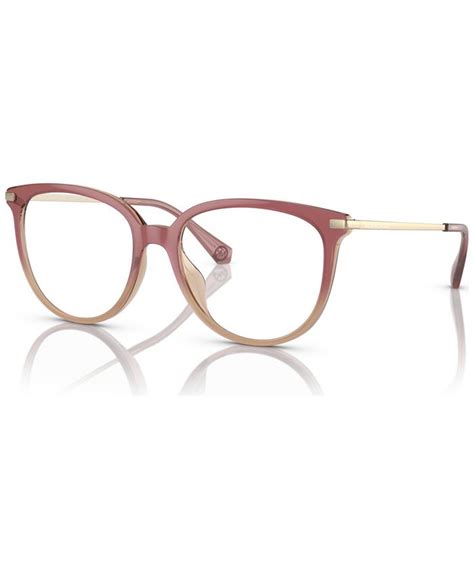 Michael Kors Women's Round Eyeglasses, MK4106U 54 - Macy's