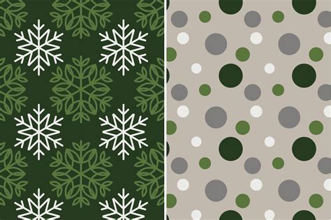 10 Seamless Christmas Patterns Set 2 By Eyestigmatic Design