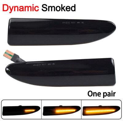 2PCS Dynamic Led Side Marker Turn Signal Light Lamp For 2002 2008