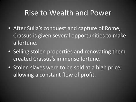 PPT - Marcus Licinius Crassus: The Richest Man in Rome PowerPoint ...