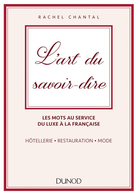 Buy L art du savoir dire Les mots au service du luxe à la française