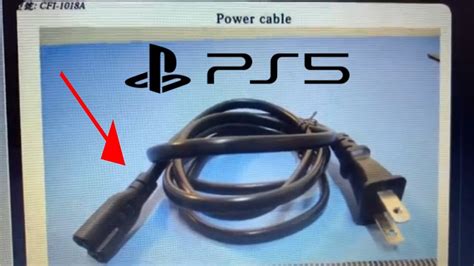 This Is How The PS5 Power Cable Looks Like YouTube