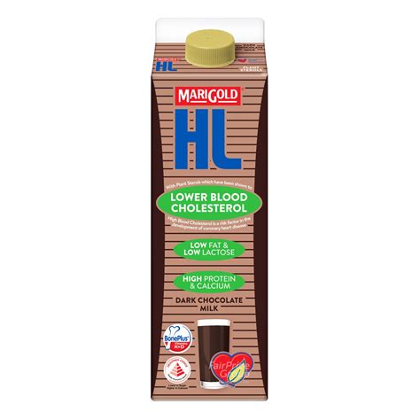 Marigold Hl Dark Chocolate Milk With Plant Sterols Ntuc Fairprice