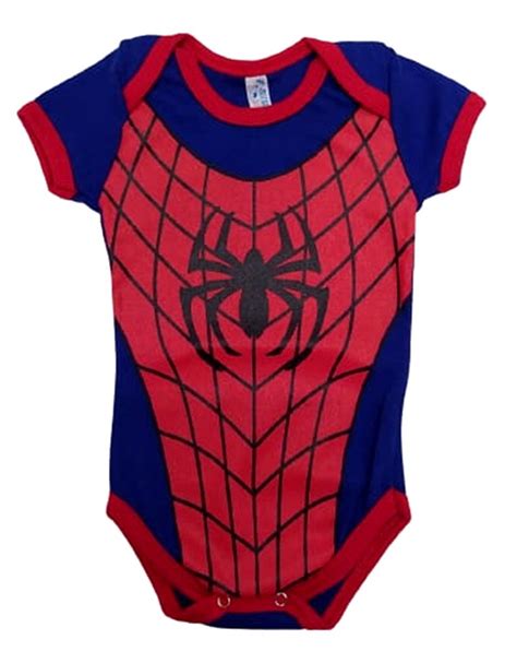 Body Bori Infantil Temático Homem Aranha Elo7