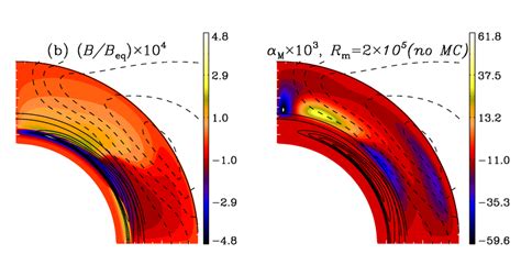 Meridional Cross Sections Showing The Distribution Of Toroidal Field Download Scientific