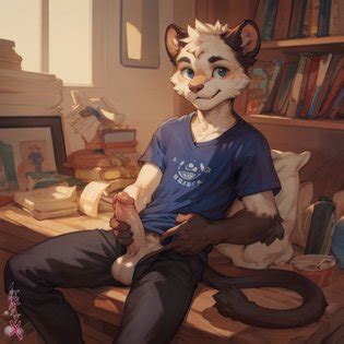 Male Furries Masturbating Comic Style Ai Luscious Hentai Manga Porn