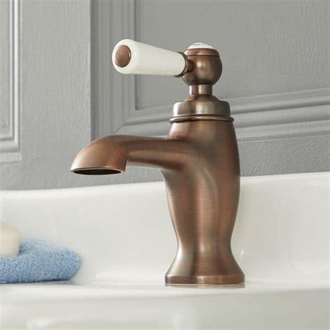 Milano Elizabeth Traditional Lever Mono Basin Tap Oil Rubbed Bronze