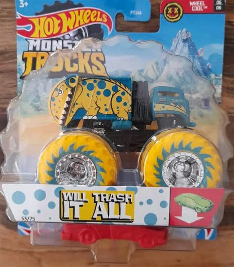 Hot Wheels Monster Trucks Will Trash It All Universo Hot Wheels