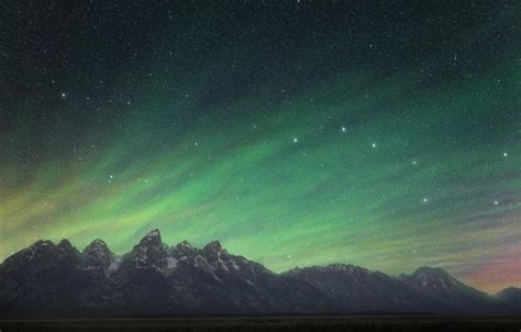 Wallpaper night, mountains, stars images for desktop, section природа ...