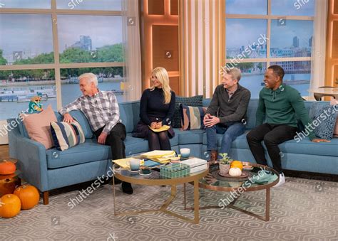 Gordon Gopher Phillip Schofield Holly Willoughby Editorial Stock Photo