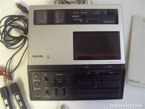 Stereo Cassette Deck Philips N2501 Grabador De Comprar Radios Transistores Y Pick Ups En