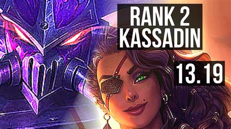 KASSADIN Vs SAMIRA MID Rank 2 Kassadin 700 Games 9 2 7