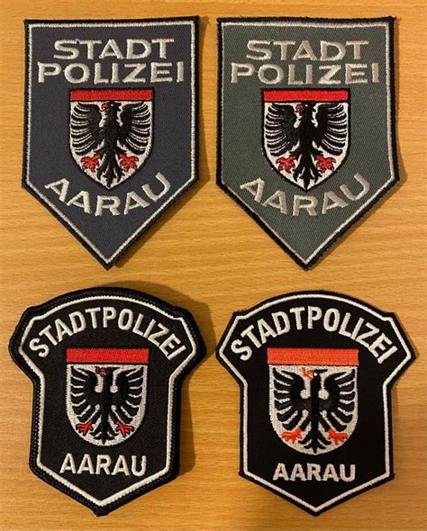 Unterschiedliche Abzeichen Stadtpolizei Aarau Ag Kaufen Auf Ricardo