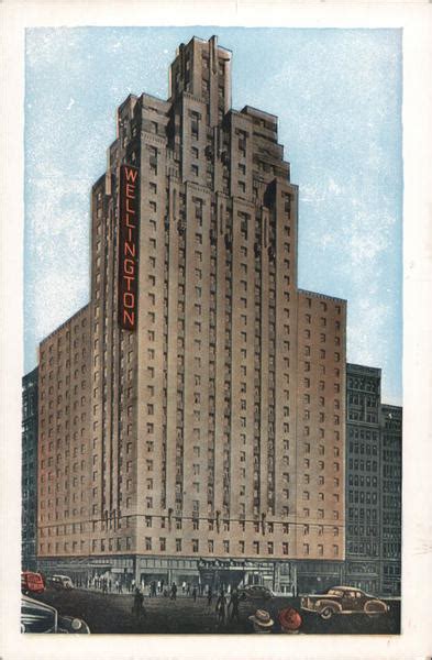 Hotel Wellington New York, NY Postcard