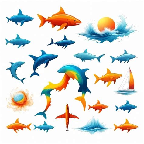 Isobar Vector Set White Background Isolated A High Quality Premium Ai