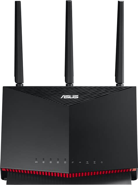 ASUS RT AX86S AX5700 Dual Band Wi Fi 6 Gaming Router Black RT AX86S