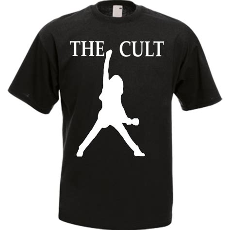 The Cult Band Punk Rock Music Awesome Unique Black Men’s T-Shirt S-2XL Size