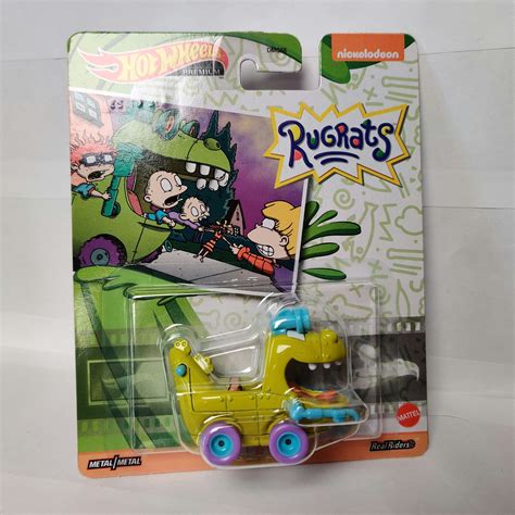 Skala 1 64 Hot Wheels PREMIUM Reptar Wagon RUGRATS Nickelodeon YAKOL