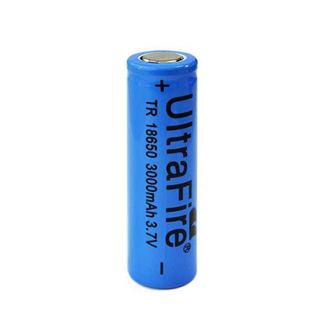 Ultrafire 3000mah 37v 18650 Rechargeable Li Ion Flat Top Battery Flat