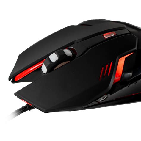 Mouse Gamer Arbor Dpi Led Vermelho Mymax Submarino