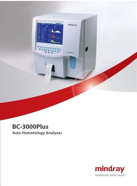 Mindray Bc Plus Auto Hematology Analyzer For Hospital At