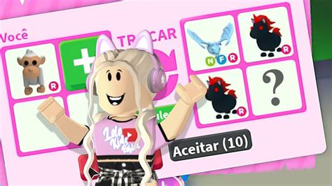 O QUE TROCAM POR UM MACACO ALBINO MONTAVEL NO ADOPT ME ROBLOX YouTube