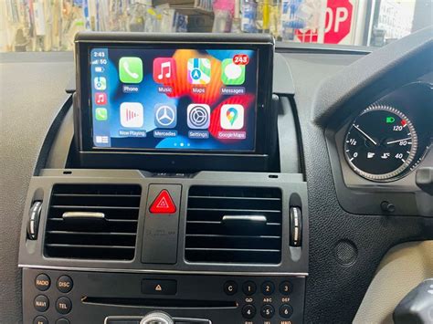 Mercedes Benz Ntg 40 C Class Retrofit Apple Carplayandandroid Autoandrear