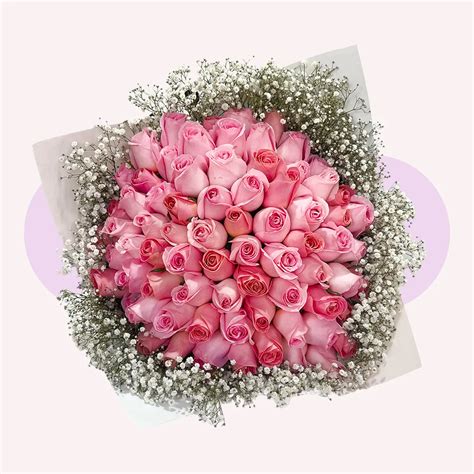 Rosas Combinadas Con Gypso Platinum Flowers