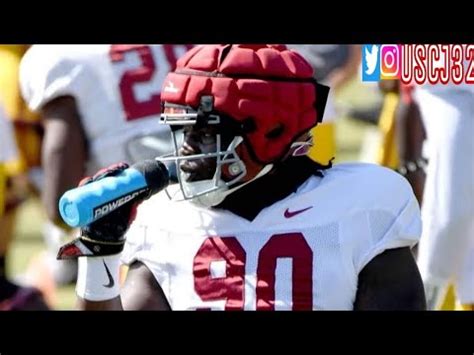 BEAR ALEXANDER SAID USC S DEFENSE IS JUST AS PHYSICAL AS GEORGIA YouTube