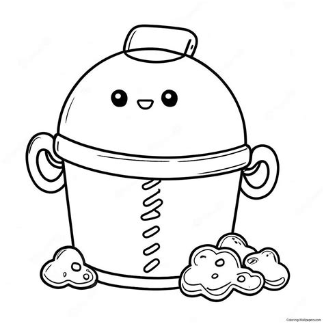 Friendly Bucket Filler Coloring Page 59634 47181