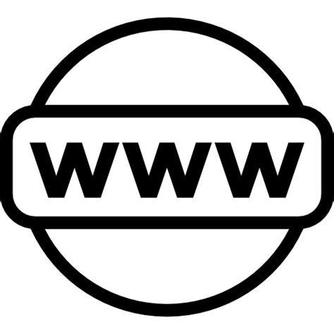 World Wide Web Icono Gratis